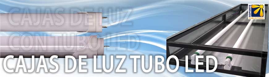 CAJA DE LUZ TUBO LED