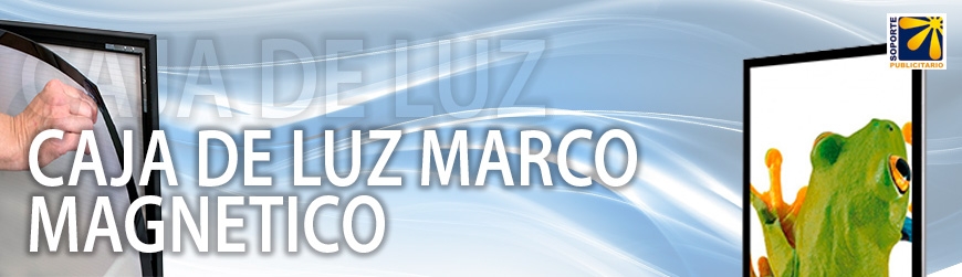 CAJA DE LUZ MARCO MAGNÉTICO