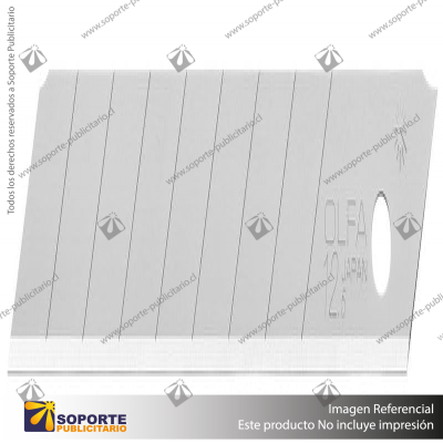 12.5MM MTB-10B MEDIUM DUTY SNAP BLADES, 10PK VARIATION: DEFAULT TITLE