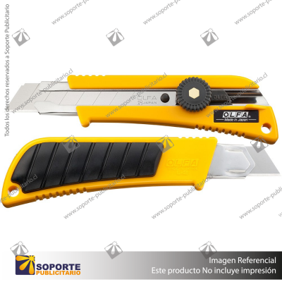 18MM L-2 CLASSIC HEAVY-DUTY UTILITY KNIFE WITH RUBBER INSET VARIATION: DEFAULT TITLE