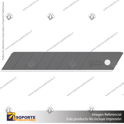 18MM LBB ULTRA-SHARP BLACK SNAP BLADE - 10, 50, OR 100 PACKS VARIATION: 100 PK