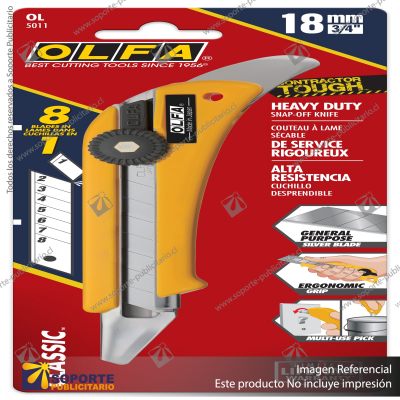 18MM OL EXTENDED DEPTH UTILITY KNIFE WITH CARPET TUCK TOOL VARIATION: DEFAULT TITLE