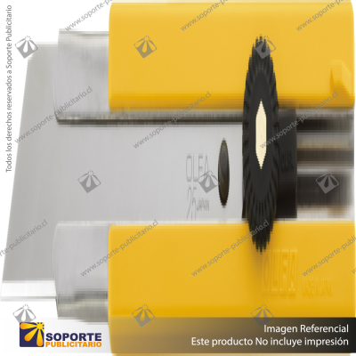 25MM H-1/SOL RUBBER INSET UTILITY KNIFE WITH SOLID BLADE VARIATION: DEFAULT TITLE