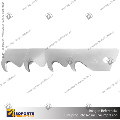 25MM HH-12B HOOK SNAP BLADES - 3 PACK VARIATION: DEFAULT TITLE