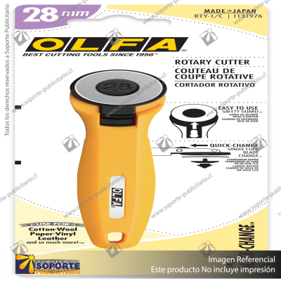 28MM RTY-1/C QUICK-CHANGE ROTARY CUTTER VARIATION: DEFAULT TITLE