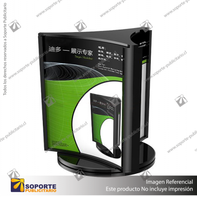 3-SIDE ROTATING SIGN HOLDER A6
