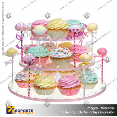 3 TIER DESSERT STAND