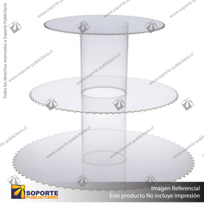 3-TIER DESSERT STAND