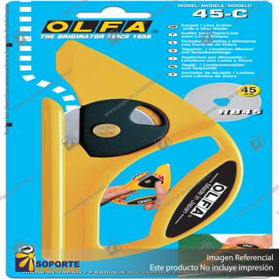 45MM 45-C ROLLED MATERIALS CUTTER VARIATION: DEFAULT TITLE