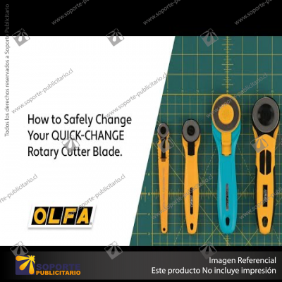 45MM RTY-2/C QUICK-CHANGE ROTARY CUTTER, AQUA VARIATION: DEFAULT TITLE