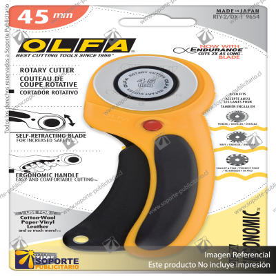 45MM RTY-2/DX ERGONOMIC ROTARY CUTTER VARIATION: DEFAULT TITLE
