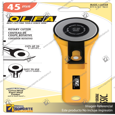 45MM RTY-2/G STRAIGHT HANDLE ROTARY CUTTER VARIATION: DEFAULT TITLE