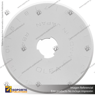 45MM TUNGSTEN STEEL ROTARY BLADE - 1, 2, 5, OR 10 PACKS VARIATION: RB45-5