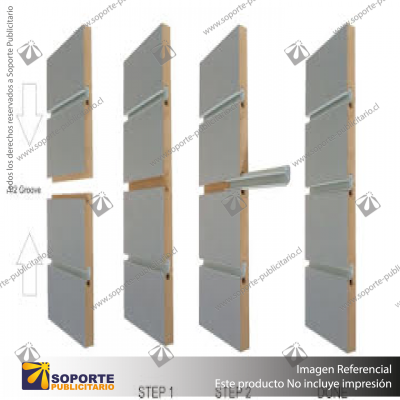 75MM PITCH SLATWALL PANELS