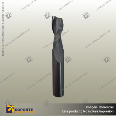 9.5MM SOLID CARBIDE DOUBLE FLUTE SPIRAL CUTTER