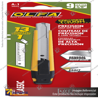 9MM A-1 AUTO-LOCK PRECISION UTILITY KNIFE VARIATION: DEFAULT TITLE