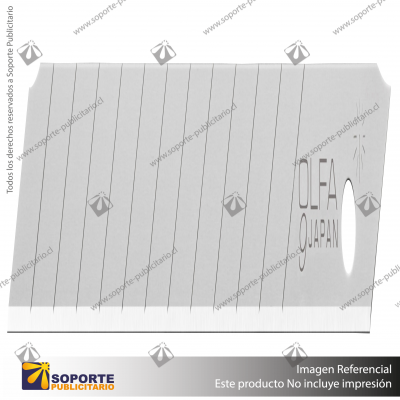 9MM AB-S STAINLESS STEEL SNAP BLADES - 10 OR 50 PACK VARIATION: AB-10S