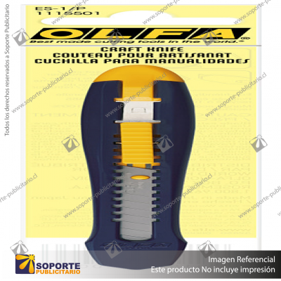 9MM ES-1 BASIC PRECISION KNIFE FROM RECYCLED MATERIALS VARIATION: ES-1