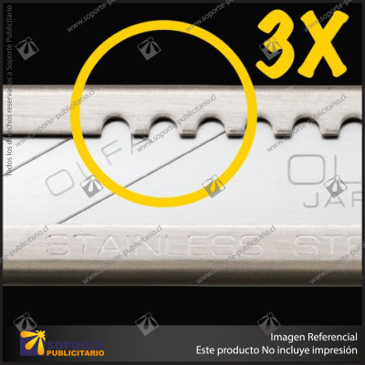 9MM SAC-1 STAINLESS-STEEL GRAPHICS KNIFE WITH 30-DEGREE PRECISION BLADE VARIATION: DEFAULT TITLE