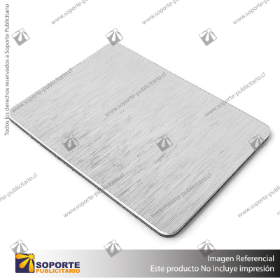 ACM Soporte Publicitario PLATA CEPILLADO ESC430K 4 X 1500 X 5000