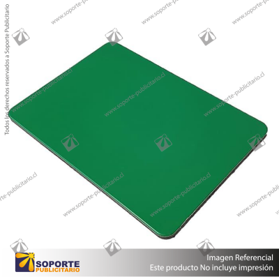 ACM Soporte Publicitario VERDE MATE VE340F 3 X 1220 X 2440