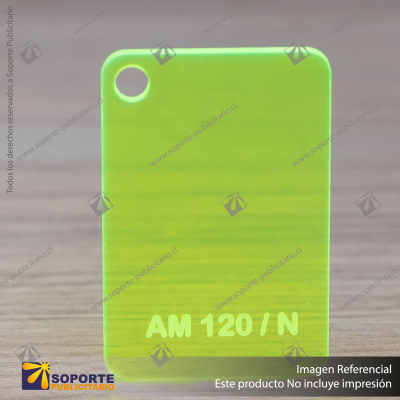 ACRILICO CAST AMARILLO AM120/N 3 X 1220 X 2440
