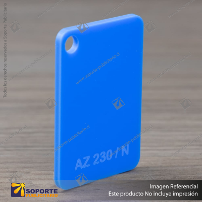 ACRILICO CAST AZUL AZ230/N 3 X 1220 X 2440