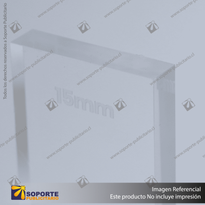 ACRILICO CAST CRISTAL CR000/N 15 X 2050 X 3050