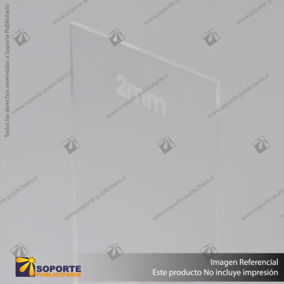 ACRILICO CAST CRISTAL CR000/N 2 X 1820 X 2420
