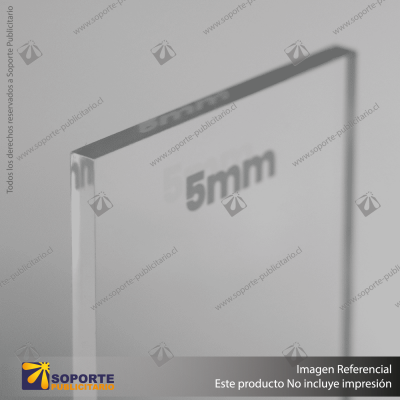 ACRILICO CAST CRISTAL CR000/N 5 X 1820 X 2420