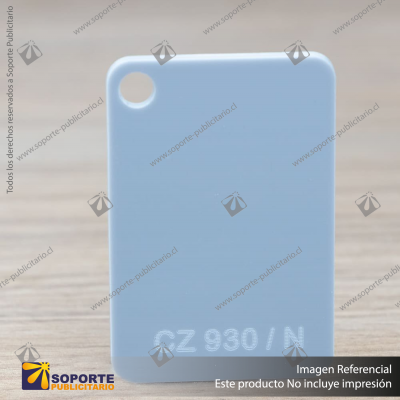 ACRILICO CAST GRIS CZ930/N 3 X 1220 X 2440