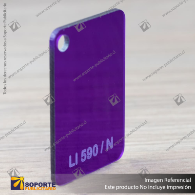 ACRILICO CAST LILA LI590/N 2 X 1000 X 2000