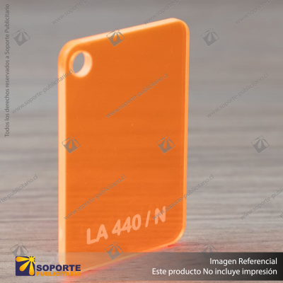 ACRILICO CAST NARANJA LA440/N 3 X 1220 X 2440