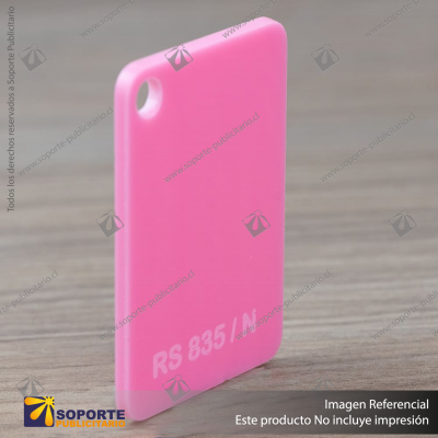 ACRILICO CAST ROSA RS835/N 3 X 1220 X 2440