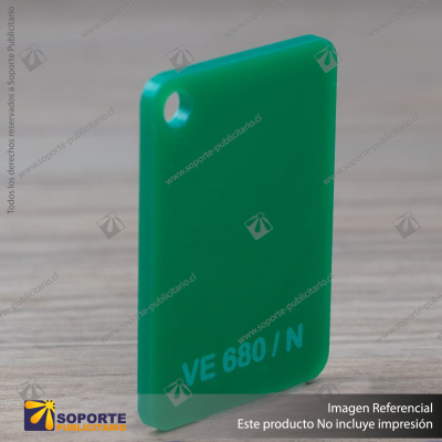 ACRILICO CAST VERDE VE680/N 4 X 1220 X 2440