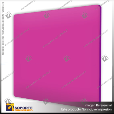 ACRILICO COLOR FUCHSIA CLEAR 2MM