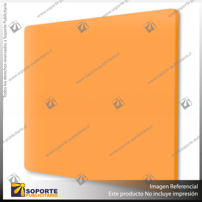 ACRILICO DESIGN CLEAR ORANGE 3MM