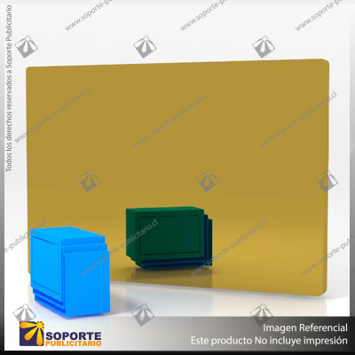 ACRILICO ESPEJO GOLD NOVO 3MM - RETIRO TRADICIONAL