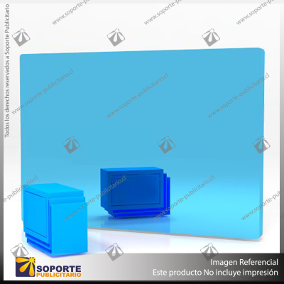 ACRILICO ESPEJO LIGHT BLUE 1MM - RETIRO TRADICIONAL