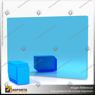 ACRILICO ESPEJO LIGHT BLUE 1MM - RETIRO TRADICIONAL