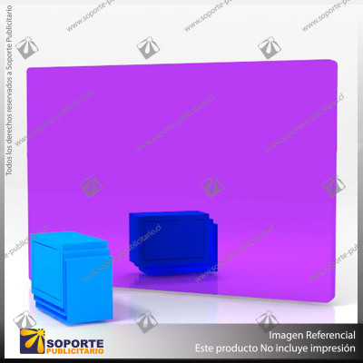 ACRILICO ESPEJO PURPLE NOVO 3MM - RETIRO TRADICIONAL