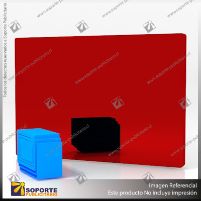 ACRILICO ESPEJO RED NOVO 1MM - RETIRO TRADICIONAL