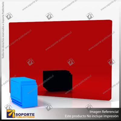 ACRILICO ESPEJO RED NOVO 1MM - RETIRO TRADICIONAL