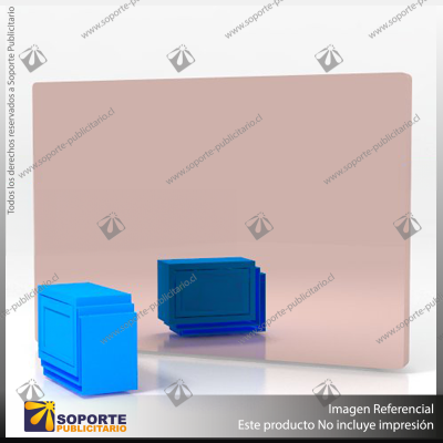 ACRILICO ESPEJO ROSE GOLD 1MM - RETIRO TRADICIONAL