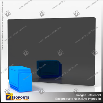 ACRILICO ESPEJO STEEL GRAY NOVO 3MM - RETIRO TRADICIONAL