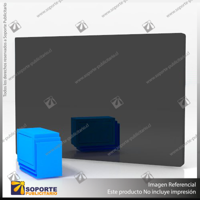 ACRILICO ESPEJO STEEL GRAY NOVO 3MM - RETIRO TRADICIONAL