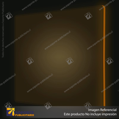 ACRILICO FLUORECENTE ORANGE CLEAR 3MM