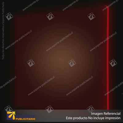 ACRILICO FLUORECENTE RED CLEAR 3MM