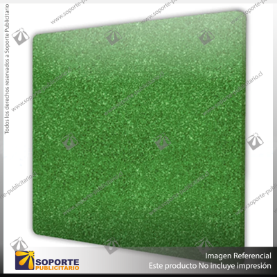 ACRILICO GLITTER LIGHT GREEN NOVO 3MM