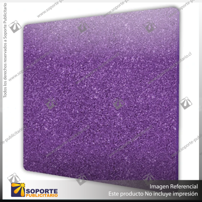 ACRILICO GLITTER PURPLE SILVER NOVO 3MM